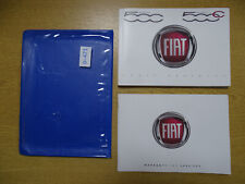GENUINE FIAT 500 500C HYBRID 2020-2025 OWNERS MANUAL HANDBOOK SERVICE BOOK D-471