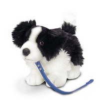 Peluche chien BORDER COLLEY