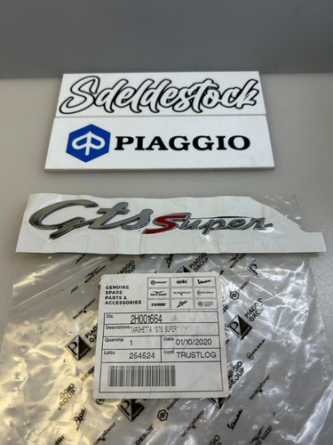 Logo sticker gts super vespa - super,