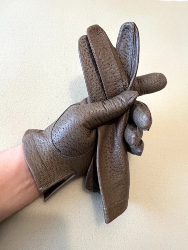 Gant cuir souple soyeux - en, et