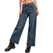Jeans Femme Pantalon en Pattes