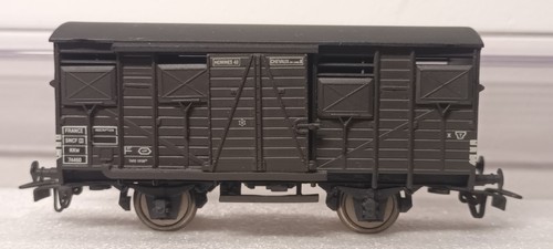 Wagon couvert ocem train - wagon, "train