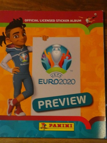 Panini album euro 2020 uefa - panini,