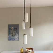 Suspension lustre cascade en verre Parscot LAMP-7559