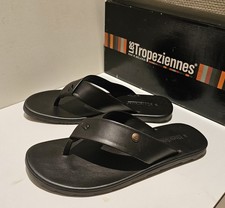 Tongs Cuir Homme "Daffy" Les