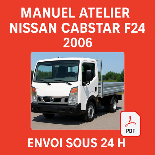 Manuel atelier nissan - nissan, cabstar