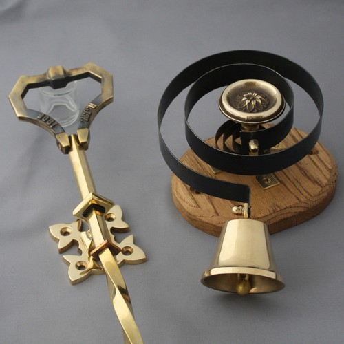 Tirette sonnette laiton - tirette, en