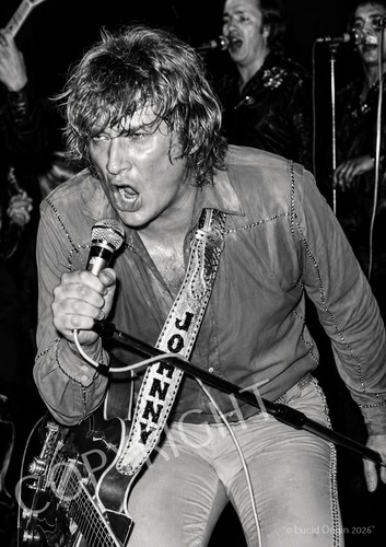 Photo johnny hallyday - a4,
