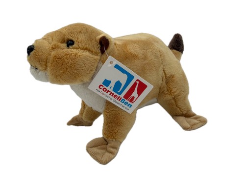 Peluche chinchilla noir queue - chinchilla,