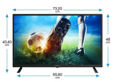 TV LED 32" (80cm) BLUETECH HD