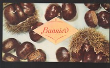 advertising old papers large label BANNER: chestnuts P39059