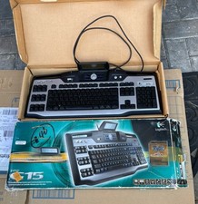 Logitech G15 Keyboard With Original Box UNTESTED PreOwned