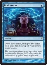 Magic MTG - Brainstorm - Conspiracy - MINT/NMINT - EN