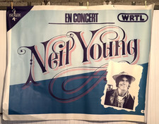 Affiche de concert Originale 1982 Neil Young 120x160