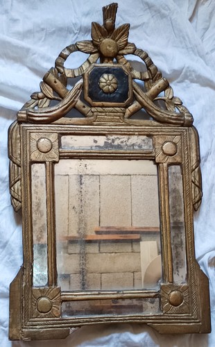 Rare miroir parecloses - miroir, à