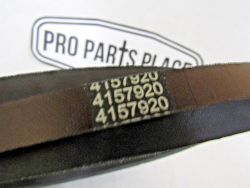 New oem spec - new, belt