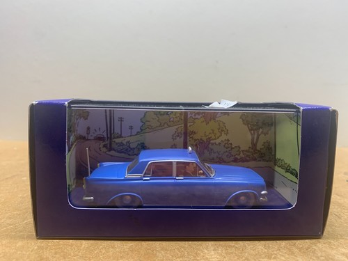 Voiture tintin taxi - tintin, bleu