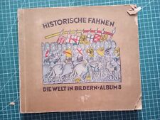 BS06 ALBUM German Chromos circa 1935 Historical Flags - Album 8 Complete
