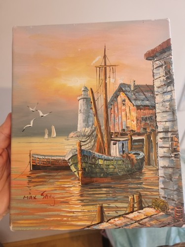 Peinture max savy mer - max,