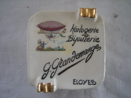 Ancien cendrier horlogerie - ancien,