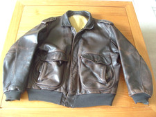 BLOUSON CUIR STYLE AVIATEUR