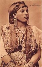 Algeria - A beautiful costume - woman with ethnic jewelry - Ed. ADIA 8056