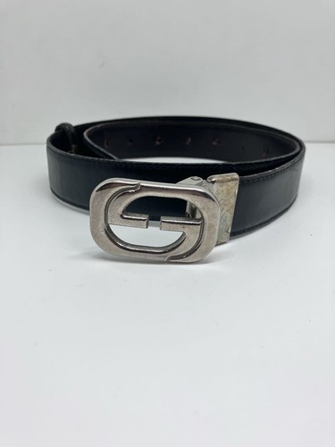 Ceinture cuir unisexe gucci - ceinture, en