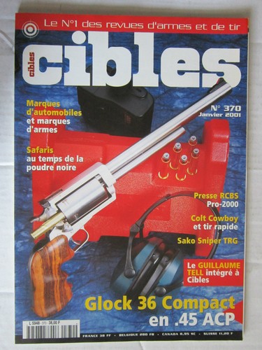 Cibles 370 glock - cibles, /glock