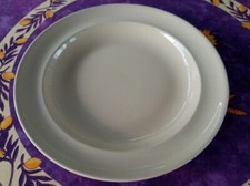 Plat Rond Creux ancien Faience