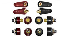 Installation socket cable plug cable socket 10-95 mm² red/black welding machine MIG/MAG