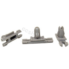 10 Pcs Car Door Window Exterior Chrome Trim Moulding Clips For BMW 3-Series