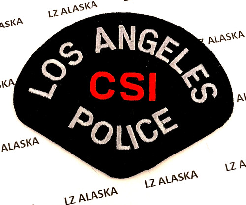 Los angeles csi police - csi, patch