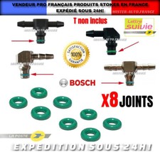 8 JOINT TORIQUE RETOUR INJECTEUR FUITE OFF GASOIL ✅BOSCH 1.4 1.6 HDI 1.5 1.9 DCI