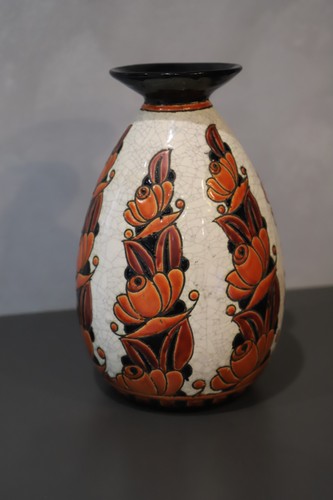 Boch louviere vase en - boch,
