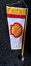 GRAND fanion drapeau SHELL Deco Garage Station Service