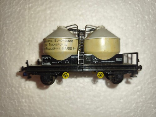 Hornby 7030 wagon silos - ho, bi-silos