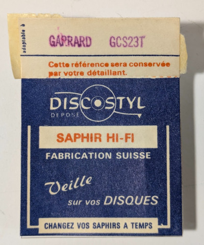 Saphir garrard gcs23t - saphir,