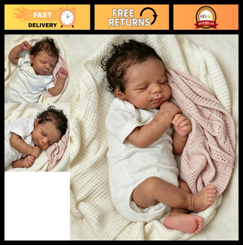 Lifelike african american - 18",