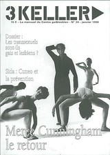 3 Keller # 34 1998 Gay homosexualité LGBT Merce Cunningham Transexuel Navarre