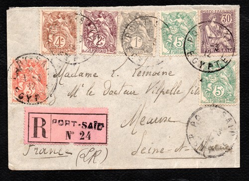Colonies françaises port said - colonies,