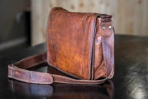 Sacoche cuir véritable - sacoche, en