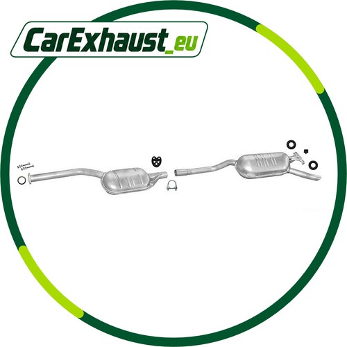 Ligne pot échappement pour - pot,