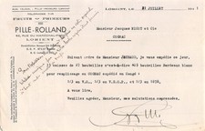 1941 FRUITS PRIMEURS PILLE