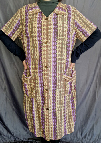 Nylon dederon smock apron - nylon,