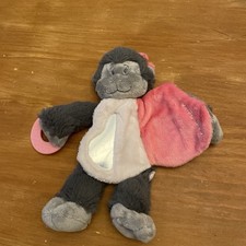 doudou activités singe gorille pairi daiza gris rose noukies Anneau Dentition