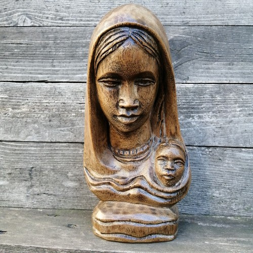 Sculpture bois vierge - bois,