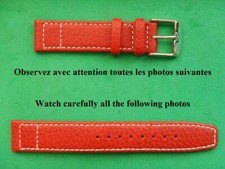 18 mm SOLIDE BRACELET CUIR DE