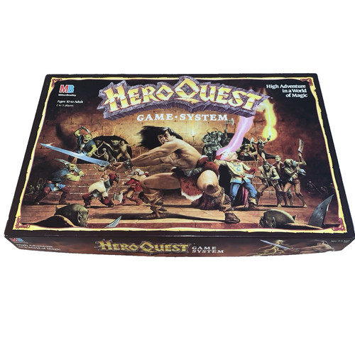 Unused hero quest board game - unused,