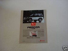 1989 DAIHATSU FEROZA 4X4 Advertising
