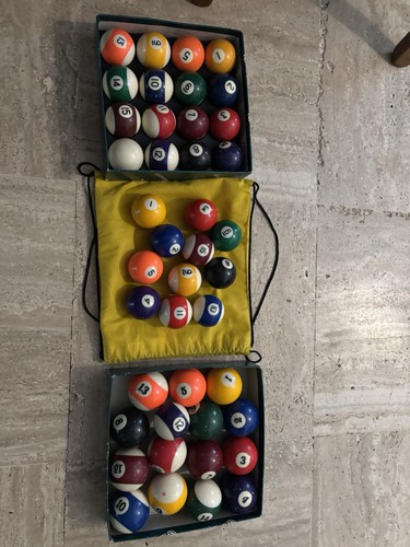 Lot boules billard - lot, 42